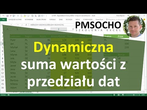 excel-756 - Dynamiczna suma wartości z przedziału dat
