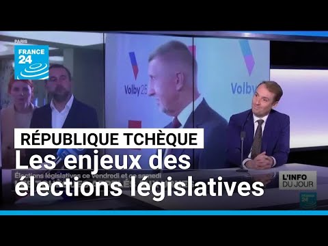 Législatives en République tchèque : quels enjeux ? • FRANCE 24