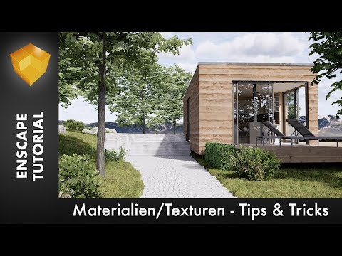 Materialien/3D Texturen Tipps und Tricks - Enscape 2.9 [Tutorial Deutsch]