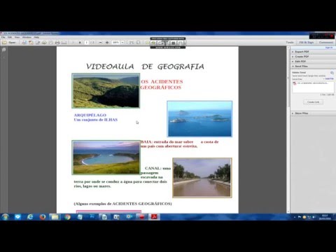 GEOGRAFIA ACIDENTES GEOGRÁFICOS