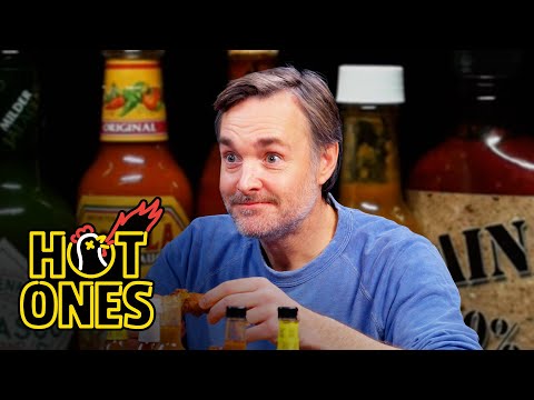 Will Forte Goes For a High Score While Eating Spicy Wings | Hot Ones