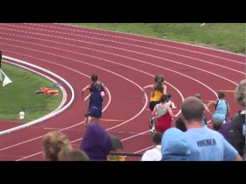 2011 2A girls State Track  4x100 state f.mpg