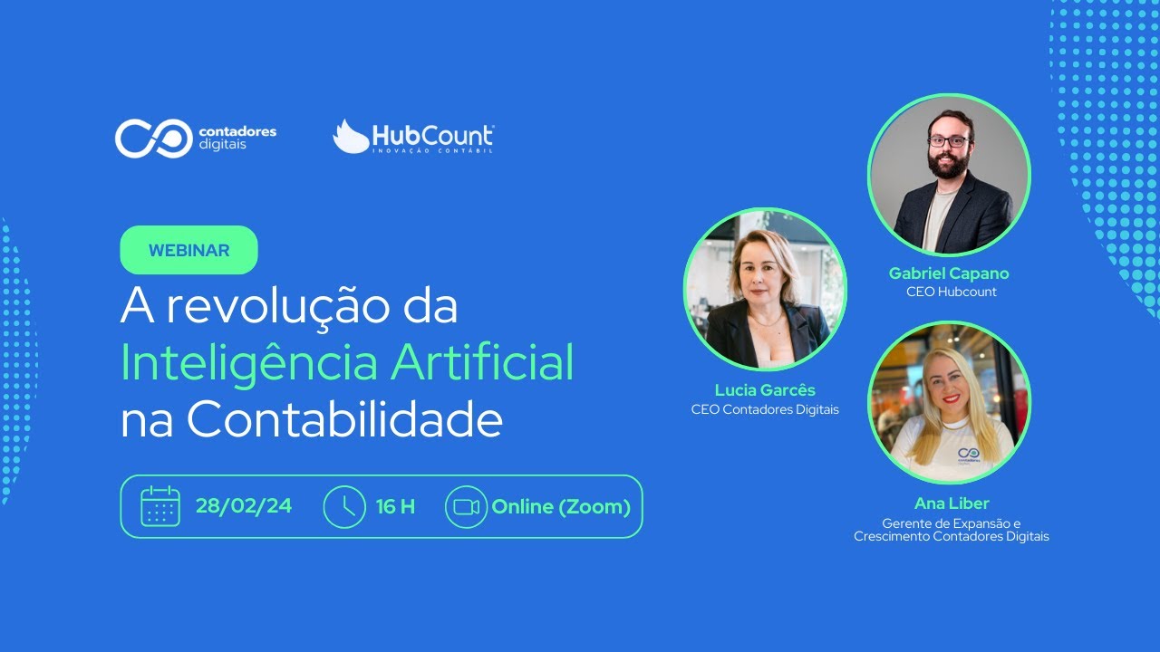 Webinar   A revolução da Inteligência Artificial na Contabilidade