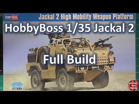 HobbyBoss 1/35 Jackal 2 - Full Build
