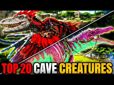 20 Best Cave Creatures RANKED in Ark Survival