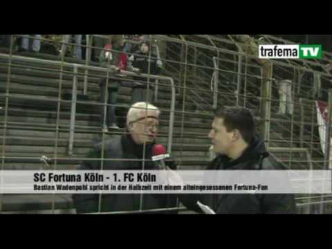 SC Fortuna Köln - 1. FC Köln Halbzeitinterviews