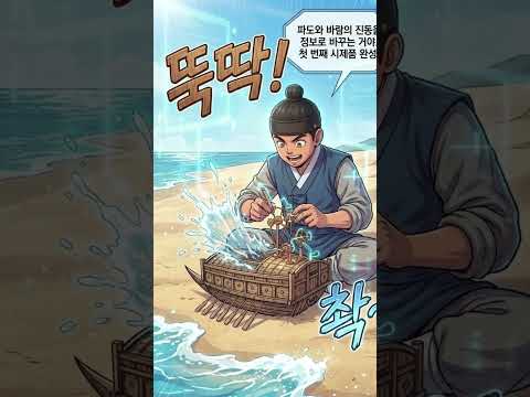 장영실이 후손들을 위해 코딩의 기술로 미래 거북선의 레이다를 만들다