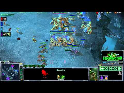 Starcraft 2 - 2v2: (Z)xSixMystik, (P)xSixiLLuZ vs. (Z)Tang, (P)levels