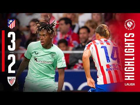 Imagen de portada del video HIGHLIGHTS | Atletico de Madrid 3-2 Athletic Club | LaLiga EA Sports 2025/26 MD32
