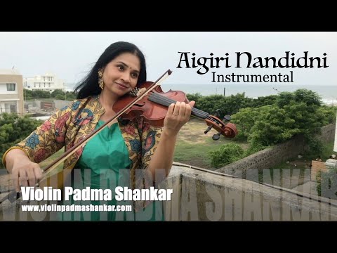 Ayigiri Nandini jam with Punnagavarali ragam | Violin Instrumental