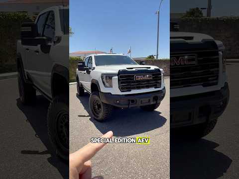 2025 GMC 2500HD AT4X AEV Edition • @mcgaughys 4” Premium Kit, Set @ 4” front & 1.75” rear block