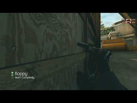 CSGO Complexity floppy 4 Kills USP vs ENCE Overpass ESL S16