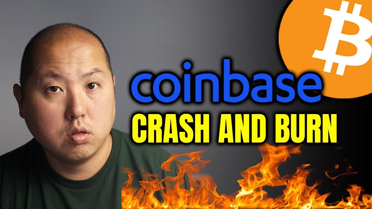 BITCOIN EXCHANGE COINBASE JUST CRASHED AND BURNED