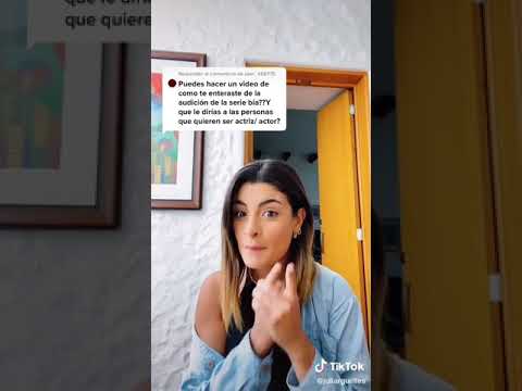 Julia Arguelles responde que como se entero de la serie Bia en su tik tok👑