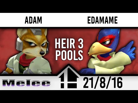 Heir 3 Pool C - Adam (Fox) vs Edamame (Falco)