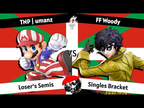 Battle of The Basque 4 TWG - Loser's Semis - umanz (Mario) vs Woody (Joker)