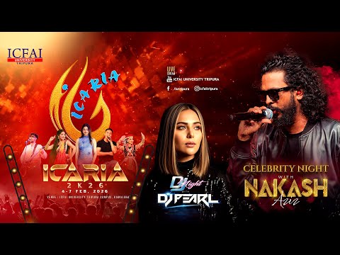 Nakkash Aziz & DJ Pearl —Bass drops. Lights explode. Legends rise. ICARIA 2K26