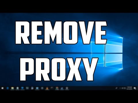 How to Disable Proxy Settings on Windows 10