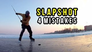 Hockey SLAPSHOT - 4 Mistakes Reviewed