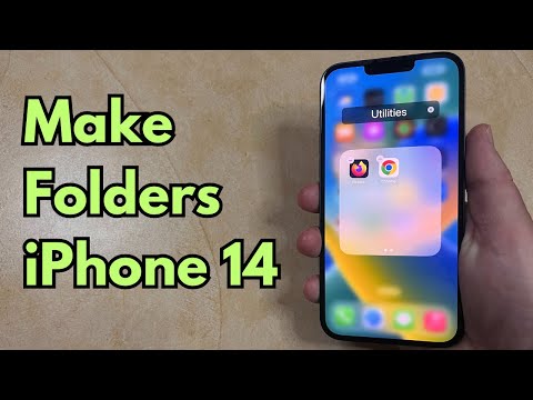 How to Make Folders on iPhone 14