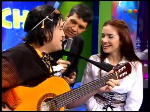 Natalia Oreiro . Waldo le Canta en Videomatch 1999