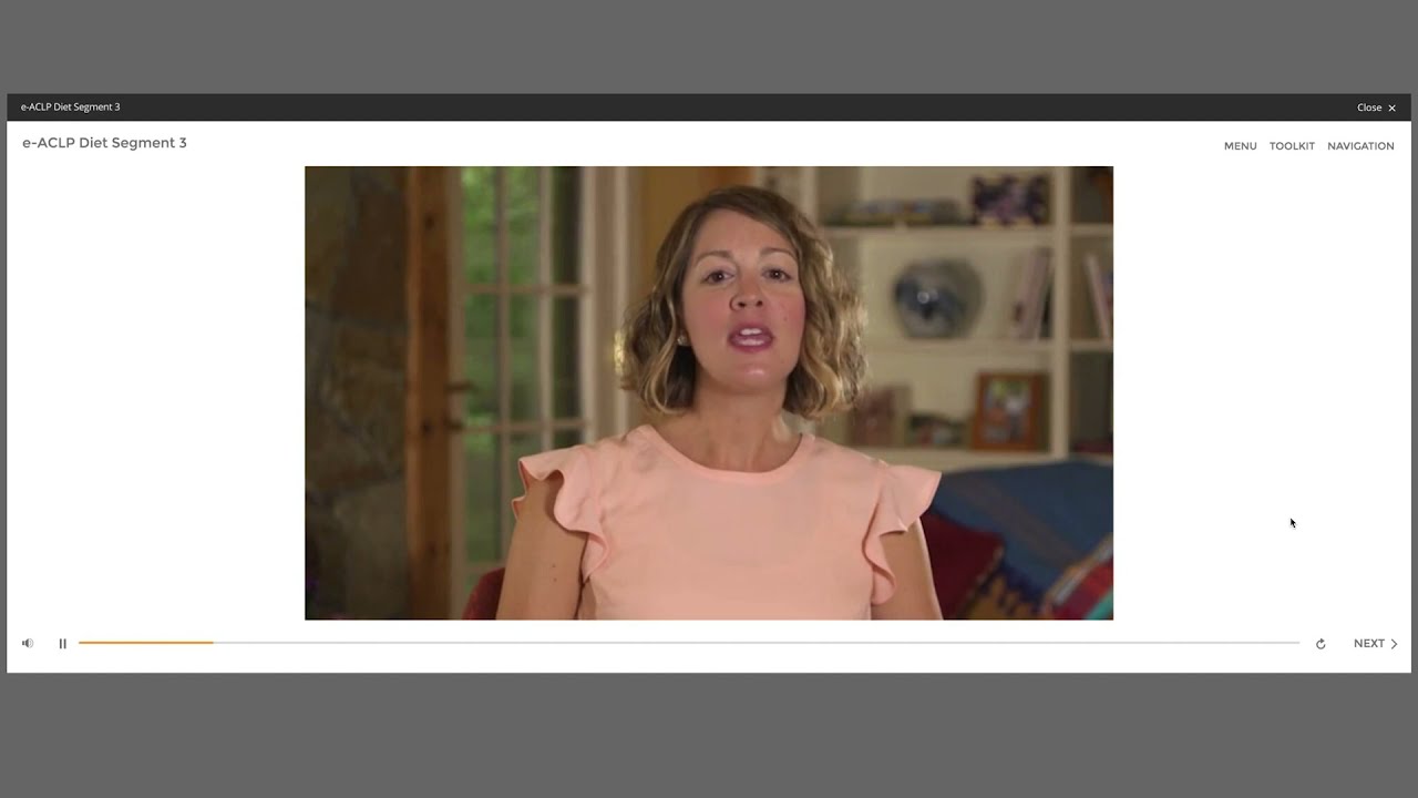 Anticancer Lifestyle Program Course Sample: Diet