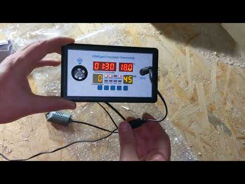 Digital incubator controller ZFX-W9002 from China unboxing