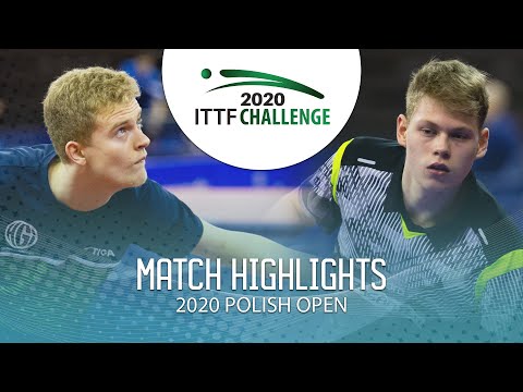 Martin Andersen vs Kirill Fadeev | 2020 ITTF Polish Open Highlights (Group)