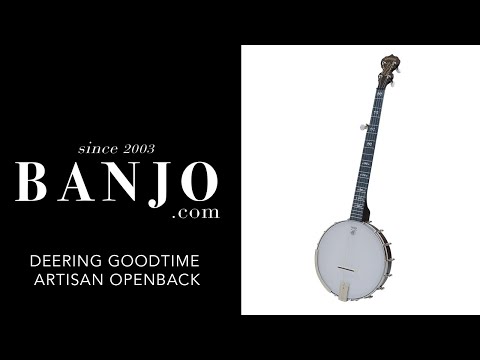 Deering Artisan Goodtime Openback played by Barry Waldrep