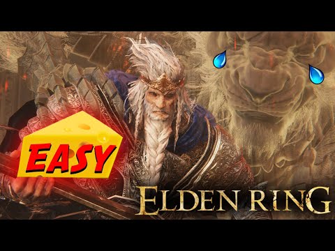 How to Kill Godfrey & Hoarah Loux CHEESE (FAST/EASY) - ELDEN RING