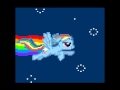Nyan cat VS Rainbow Dash 