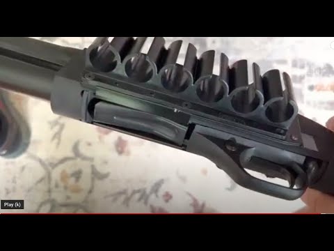 TacStar Side Saddle Install on a Winchester SXP Shotgun