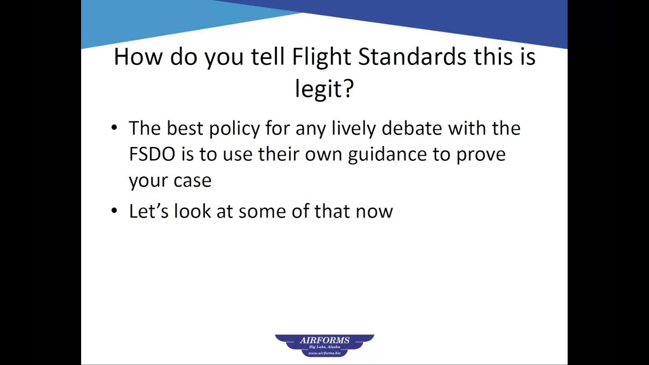 Major Repairs and Alterations