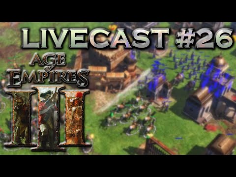 Age of Empires III Live Cast - 26 - Knuschelbär vs Tit