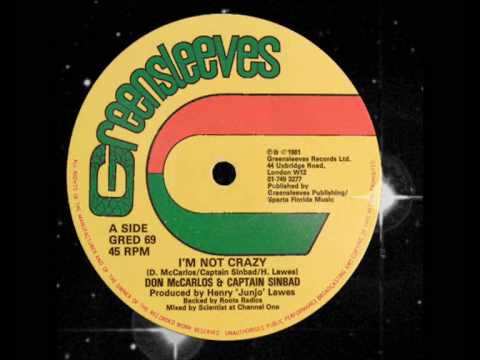 Don Carlos & Captain Sinbad - I'm Not Crazy 12"  1981