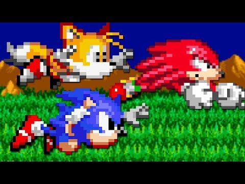 Sonic Classic Heroes (Genesis) All Bosses (No Damage)