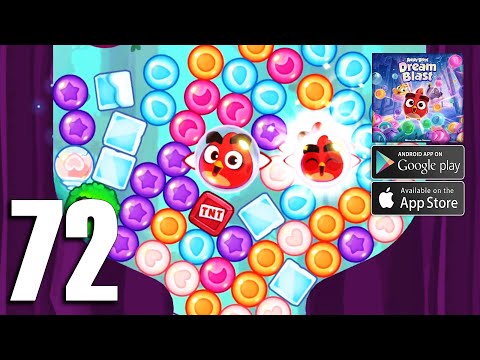 Angry Birds Dream Blast ]#72[ Gameplay Walkthrough - Stage #344 #345 (Android, iOS)