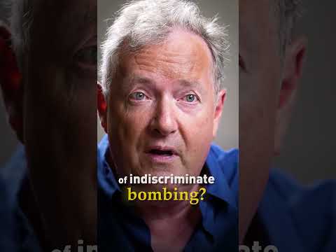 “Israel has gone too far.” – Piers Morgan
