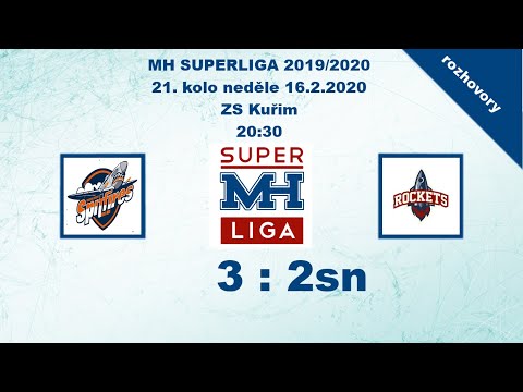 MH SUPERLIGA 21. kolo 2019/2020 Spitfires vs Rockets 3:2sn  - rozhovory