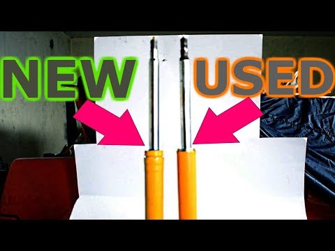 KONI YELLOW sport shocks: NEW vs. USED