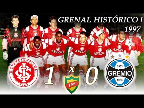 GRENAL HISTÓRICO! Internacional x Grêmio ● Final Gauchão 1997 ● Melhores Momentos
