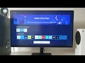 Samsung Smart Monitor M5 First Boot Animation