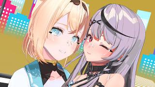 4K『おこちゃま戦争』風真いろは・沙花叉クロヱ【ホロライブMMD】