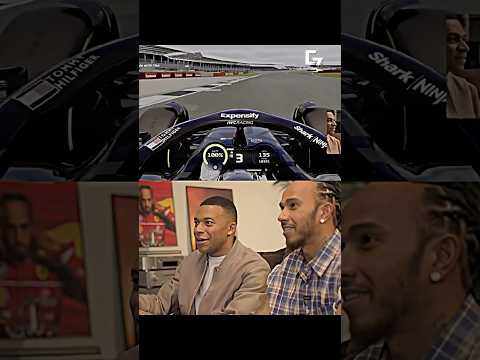 Hamilton races Mbappe on F1 25 🤯🥶🔥