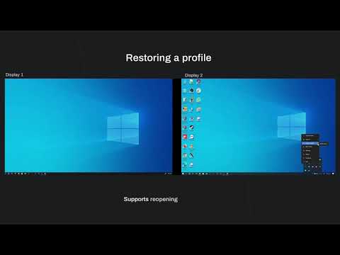 How to restore Browser Tabs, Create Profiles, Reopen MS Office Files, and Set Display Preferences?