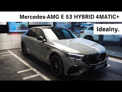 Mercedes-AMG E 53 HYBRID 4MATIC+ - Prezentacja, dźwięk silnika, osiągi