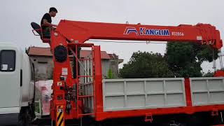 Hướng dẫn vận hành cẩu 8 tấn Kanglim KS2056