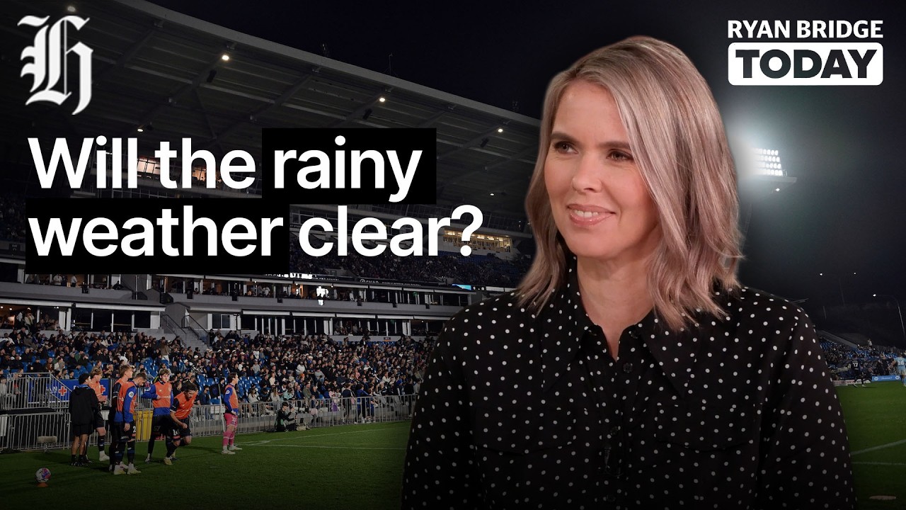 Will the rainy weather clear for Auckland FC's grand final face-off? | Ryan Bridge TODAY