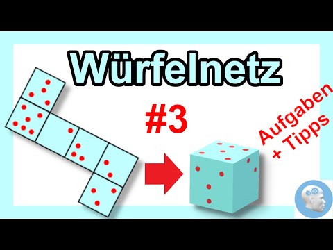 Spatial Imagination on the Cube Net - Part 3 - with tasks, solutions and tips