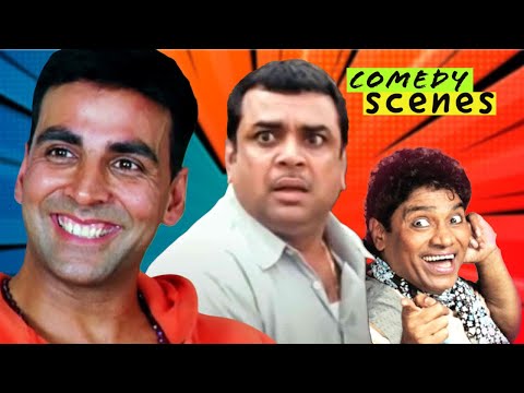 Blockbuster Bollywood  Comedy Movie - Comedy Scenes - Akshay Kumar - Paresh Rawal - Johny Lever